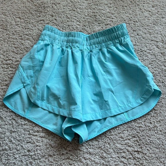 Lululemon Track That shorts 3” Icing Blue - Picture 3 of 6